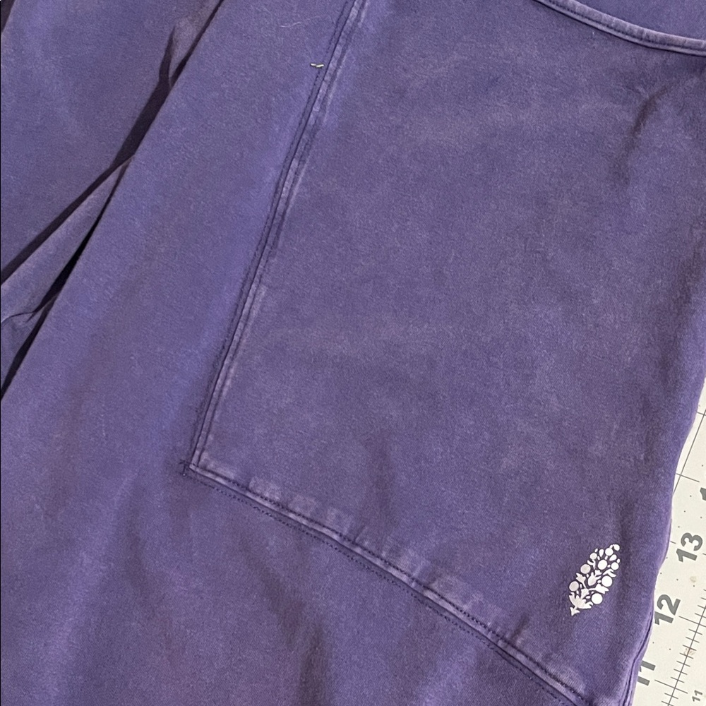 Free People Hot Shot Indigo Purple Jumpsuit Onesis - Picture 11 of 12